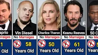 Hollywood Celebrities who Have Never Married Over 50 Years Old