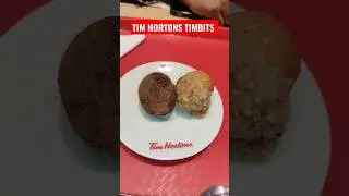 TIM HORTONS TIMBITS #youtubeshorts #timbits #timhortons