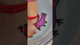 amazing bird 🕊️ drawing 😍 on the hand 👏 #shorts #viral #art