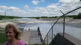 Denison Dam Lake Texoma 05/07/2025 43000cfs