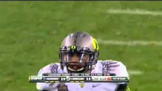 Auburn vs Oregon 2011 Best Play For Oregon!