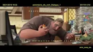 Di Lu - Pixar Animation Internship Reel 2019