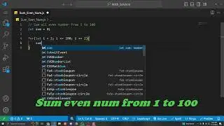 sum even number from 1 to 100 #mathematics #javascript #problemsolving #sumofseries #evennumber