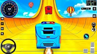 Impossible BUS Stunt Game - Bus Driving Simulator 3D - Android Gameplay