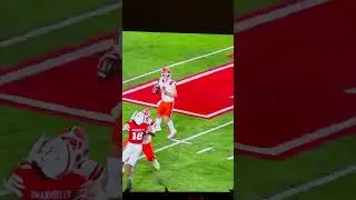 Josh McCray catch v Nebraska. #football #fyp