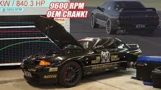 9600rpm on an EOM RB26 crank! - Project Supercar Killer R32 GT-R Pt3