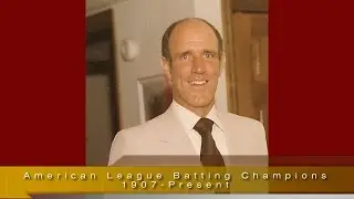 American League Baseball's Batting Champions: 1907-Present