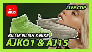 Air Jordan 15 Billie Eilish & AJKO 1 Billie Eilish​​ 30/9 l Live Cop | NIKE SNKRS MY | Episodes 31