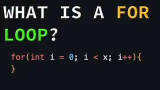 This is the only video you will ever need to understand FOR LOOPS IN JAVA