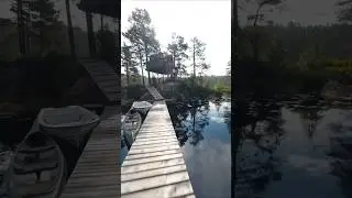 Treetop island Norway 🇳🇴 📱 #ExploreMore & #TravelBetter with our free #TravelApp. Link in bio.