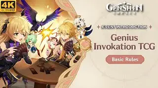 Genshin Impact Genius Invocation TCG Event Introduction with ALL CUTSCENES 4K60FPS