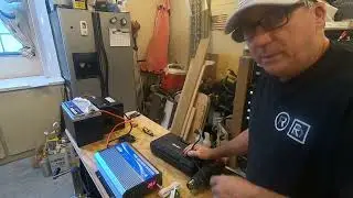 Giandel 2000 watt 24 volt inverter the start of a DIY Solar Generator, doing initial testing