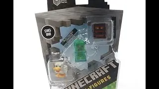 Minecraft Mini-Figures Stone Series 2 Three Pack Review! #1
