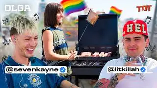 ASADO LESBIANO y TRAPERO con MARTI, SEVEN KAYNE y LIT KILLAH | #TDT 13/2