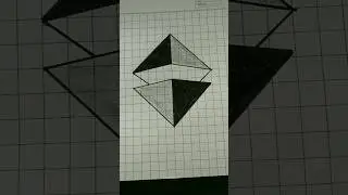 3d drawing #3d #drawing #illusion #3dart #youtubeshorts #easydrawing #shorts