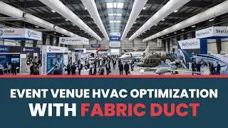Optimized FabricAir Dispersion System for Temporary Structures I Farnborough International Airshow
