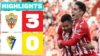 UD ALMERÍA 3 - 0 CÁDIZ CF | RESUMEN LALIGA HYPERMOTION