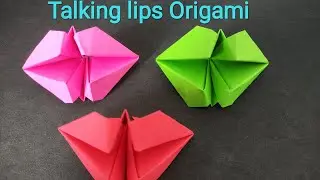 Talking Lips Origami