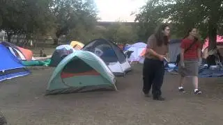 Tent Camp at Occupy Dallas