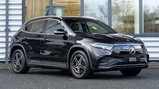 2022 Mercedes-Benz EQA 250+ AMG Line - Cosmos Black - Walkaround (4K)