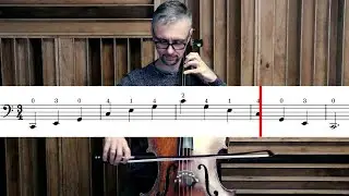 How to Play C Major 2 Octaves Arpeggio on Cello