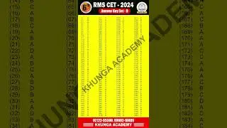 RMS CLASS 6th Answer Key 2024 #military_school_coaching #militaryschool #rms
