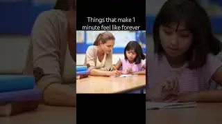Things that make 1 minute feel like forever #shorts #yt #original #photo #creative #goviral #unique