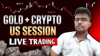 Live Market Analysis for Gold and Crypto | 13 JAN  | US Session