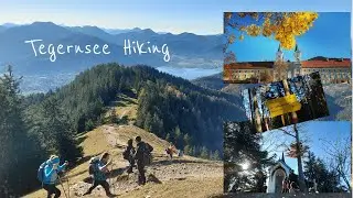 Beautiful Autumn Season Bavaria Germany | Day Trip to Lake Tegernsee | Hiking to Baumgartenschneid