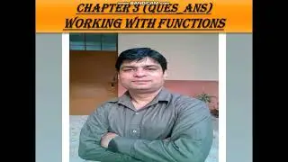 WORKING WITH FUNCTIONSTYPE C