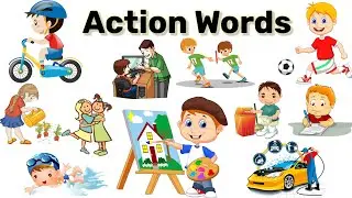 Action Words| Action Words for Kids. Action Words in English to Bengali @sathibiswas5775