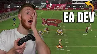 Did we get EXPOSED vs an EA Dev in Madden 22?!
