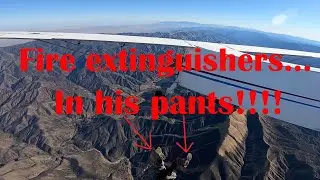 Are those fire extinguishers in your pants Trevor Jacob?.....