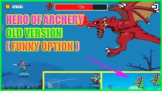 HERO OF ARCHERY old version (FUNNY OPTION). On the COOL GAME. cg.