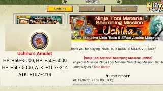 NxB: New Update & Uchiha Tool & Team Attack mission😂NarutoxBorutoNinjaVoltage👍