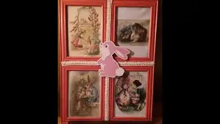 Victorian Inspired Easter Wall D&eacute;cor DIY