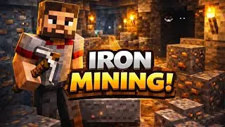 IRON MINING ⛏️ BAD LUCK #MINECRAFT #SKILL # EDIT ⚔️🗡️💀⛏️