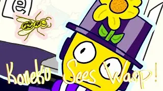 KonekoKitten Sees A Wasp