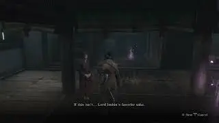 Sekiro - Give Unrefined Sake to Emma