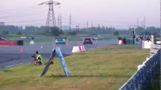 Toyota Supra (Evil Empire Drift Team) против Ford Mustang Cobra SVT (FreeRace) DRAG!