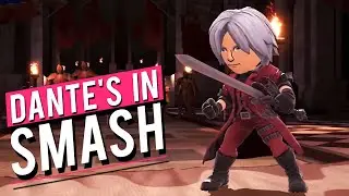 DANTE FINALLY ANNOUNCED FOR SMASH | Devil May Cry x SSBU