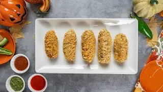 Crispy Papad Potato Rolls | Kurkure Aloo Papad Roll Appetizer | Tasty Indian Vegetarian Snack Recipe