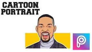 Cartoon Portrait Logo || Picsart Tutorial