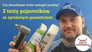 Test puszek ze sprężonym powietrzem