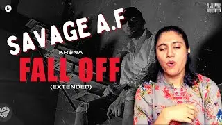 KR$NA - Fall Off (Extended) REACTION | Official Music Video | Ashmita Reacts