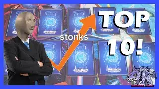 My Top 10 Digimon Cards (2023)