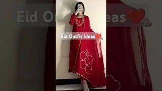 Eid Outfit Ideas 2025 | New Eid Pakistani Dress Design #eidoutfit  #eiddress