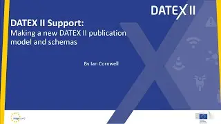 Making a new DATEX II publication model and schemas