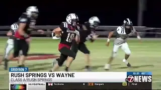 Rush Springs wins a slugfest against Wayne 21-8