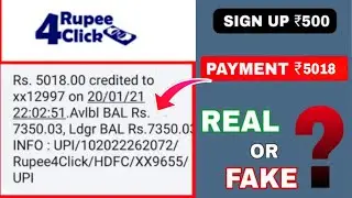 Easy way to earn money online in India | Rupee4Click 6ixyd | July 2022